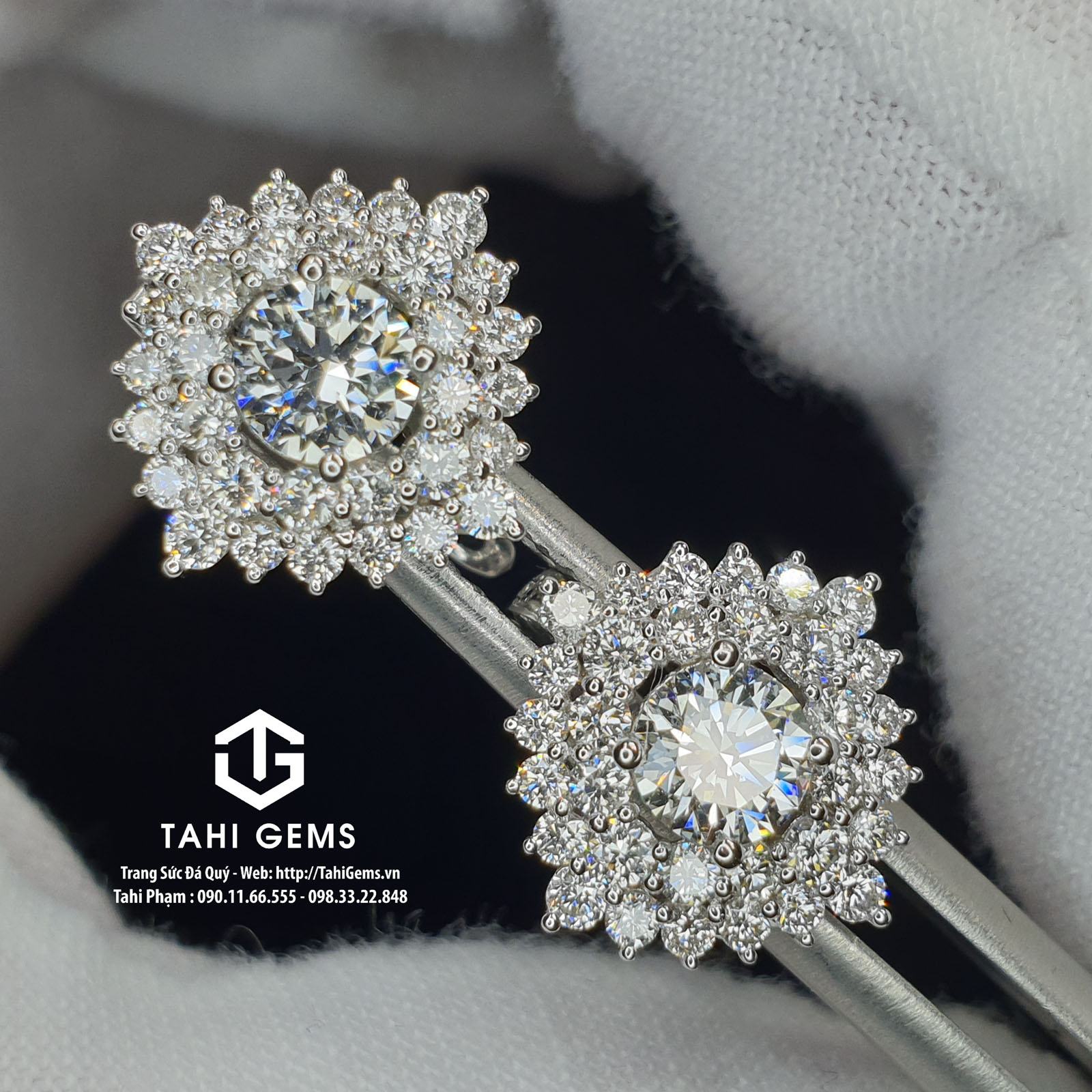 Top 5 mẫu hoa tai kim cương đắt nhất - đẹp nhất do Tahigems sản xuất