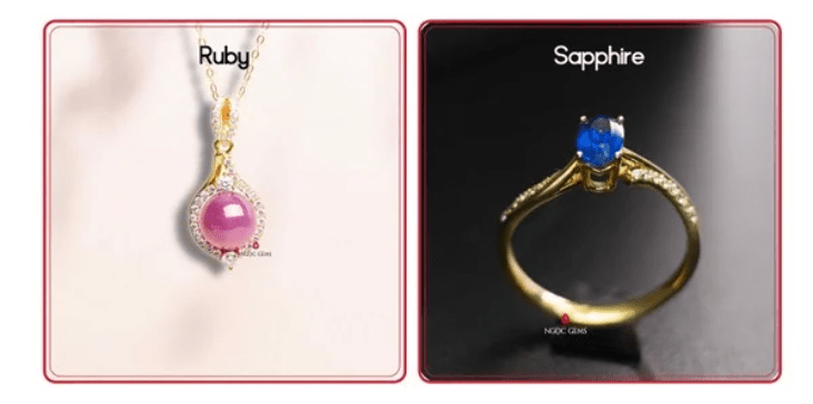Điểm giống nhau giữa Ruby và Sapphire