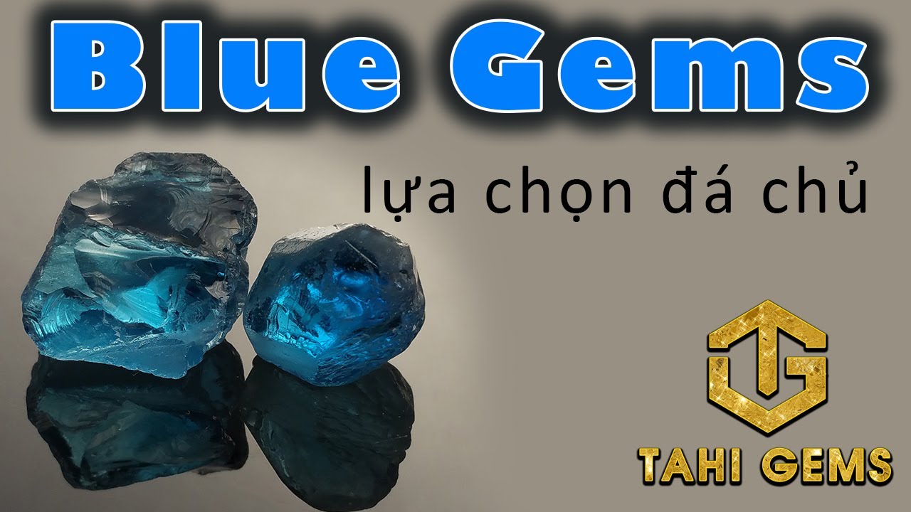 Topaz Blue và Sapphire Blue cho nhẫn nam công sở TahiGems