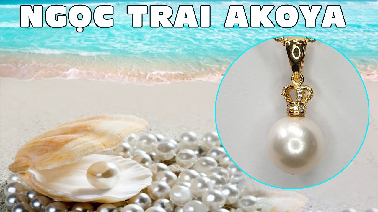 Bộ trang sức ngọc trai Akoya Nhật Bản cao cấp cùng TahiGems