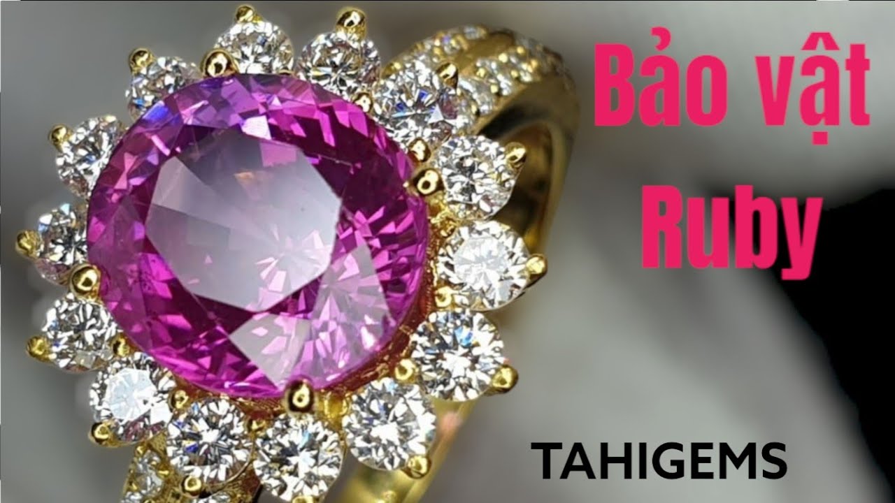 Nhẫn Ruby và hàng loạt bảo vật mới về TahiGems