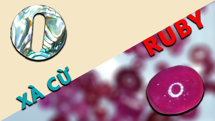 Ruby và Ngọc xà cừ làm trang sức TahiGems