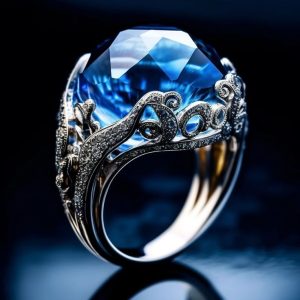 Tahi 404 - Nhẫn Nữ “Ocean Empress” – Viên Ngọc Lam Vương Giả Giữa Biển Sâu