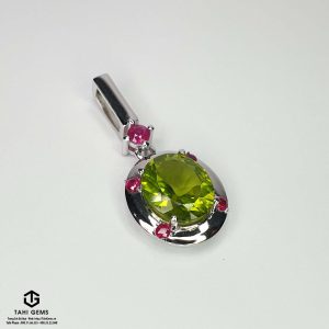 Mặt dây Peridot - Tahi 7377