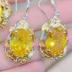 Bông tai Peridot - Tahi 7368
