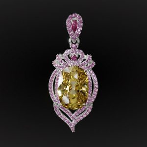 Mặt dây chuyền sapphire vàng - Tahi 7357