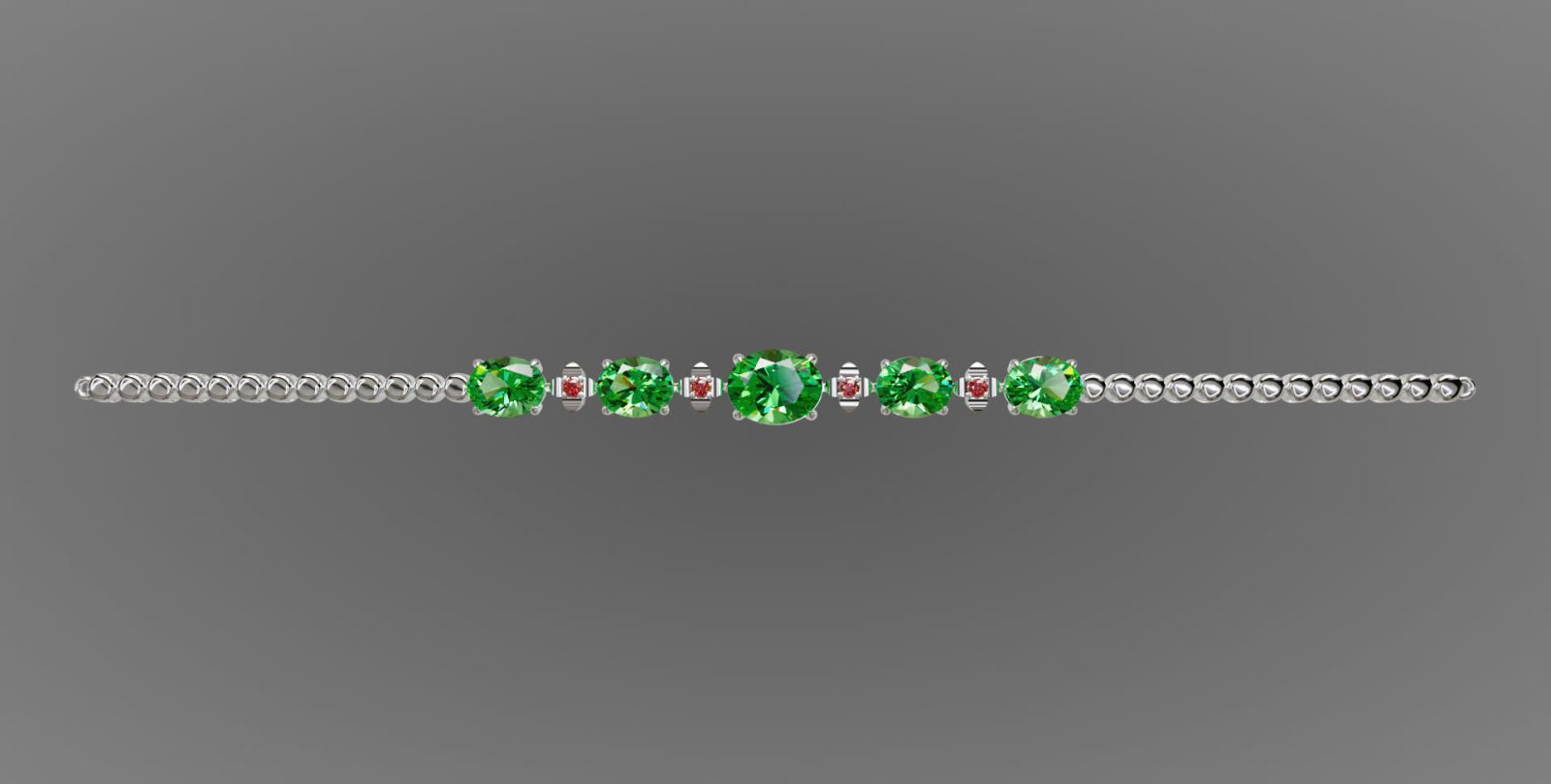 Lắc tay Peridot - Tahi 7378
