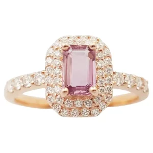 Tahi 178 - Nhẫn Sapphire Hồng & Kim Cương – Vẻ Đẹp Ngọt Ngào & Lấp Lánh Tuyệt Đỉnh