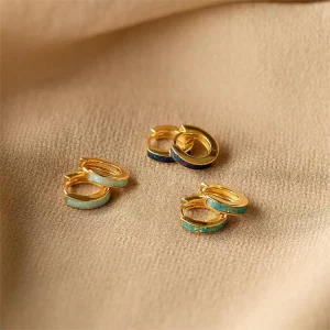Tahi 290 - Bông Tai Opal Thanh Lịch – Vẻ Đẹp Đa Sắc Màu Cho Phong Cách Riêng Của Bạn