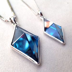 Tahi 268 - Mặt Dây Chuyền Sapphire Xanh Đại Dương - Nét Thanh Lịch Bất Tận