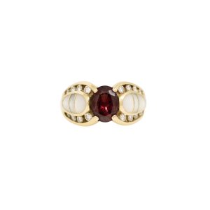 Tahi 427 - Nhẫn Hoàng Gia Crimson Pearl - Vẻ Đẹp Quyền Quý Đích Thực