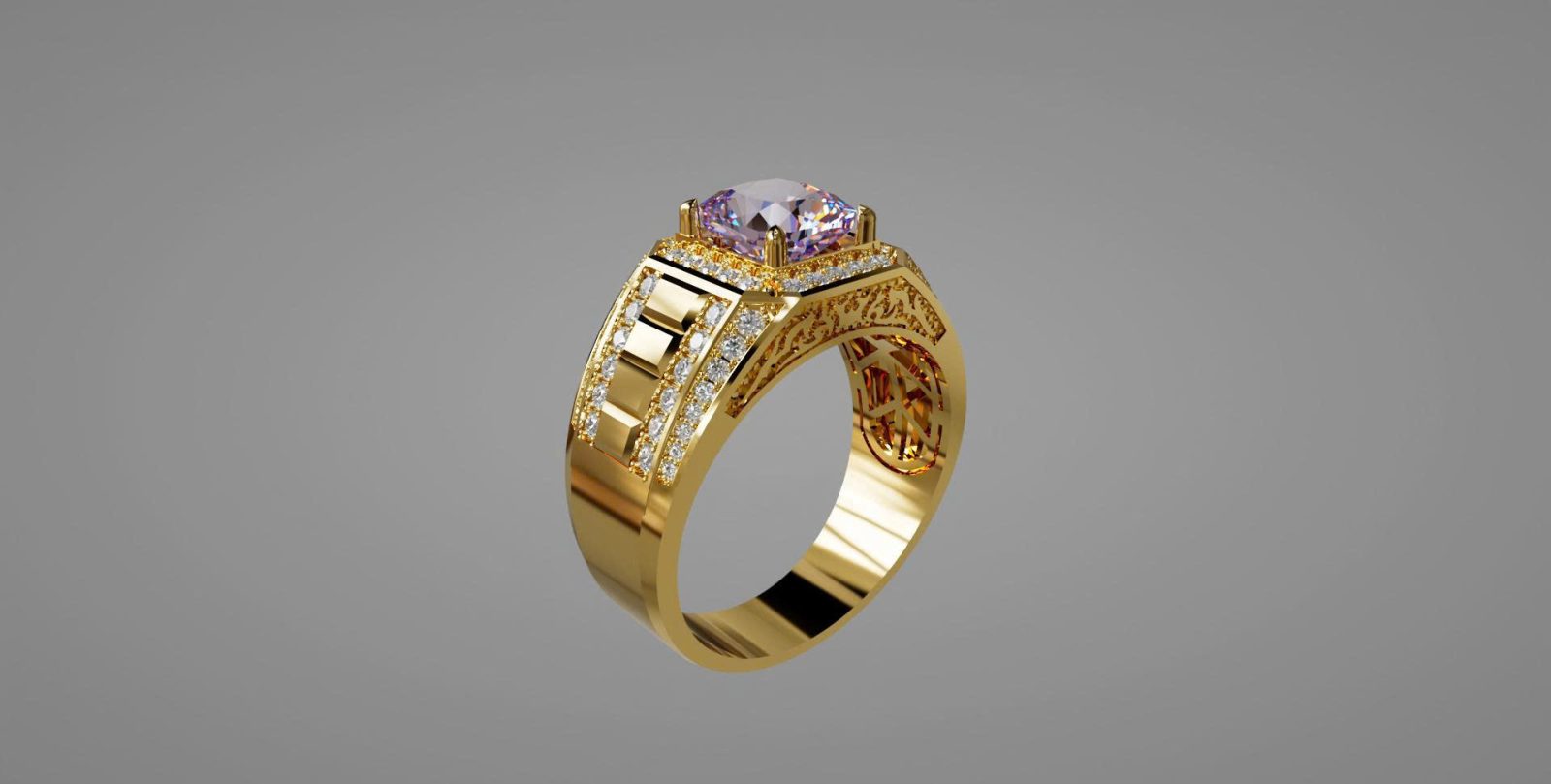 Nhẫn nam Spinel - Tahi 7427