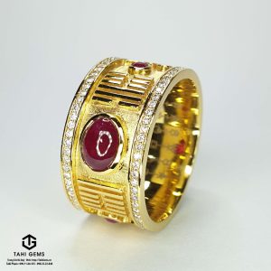 Nhẫn nam Ruby - Tahi 7433