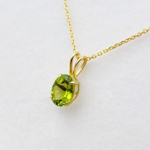 Tahi 270 - Mặt dây chuyền Peridot - Ánh Sáng Xanh Hy Vọng Tựa Nắng Ban Mai