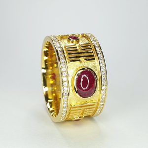Nhẫn nam Ruby - Tahi 7433