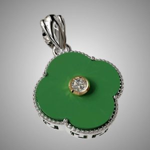 Mặt dây chuyền Ngọc bích - Tahi 04