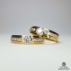 Nhẫn cưới Moissanite - Tahi 7463