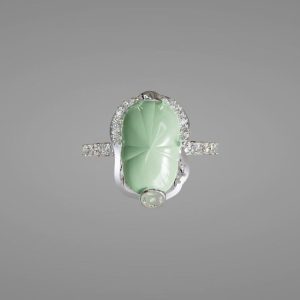 Nhẫn nữ Phỉ thúy Tỳ hưu - Tahi 7457