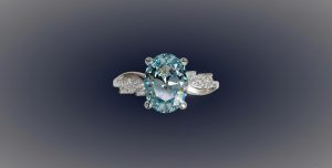Nhẫn nữ đá quý Sapphire - Tahi 7474