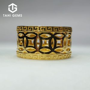 Nhẫn nam kim tiền - Tahi 7508