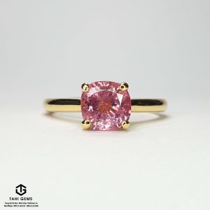 Nhẫn nữ đá quý Spinel hồng - Tahi 7531