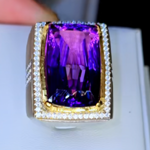 Tahi 402 - Nhẫn Sapphire Tím Hoàng Gia
