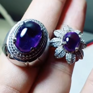 Tahi 400 - Nhẫn đôi nam nữ Sapphire