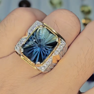 Tahi 425 - Nhẫn Sapphire xanh lam - Viên ngọc trí tuệ