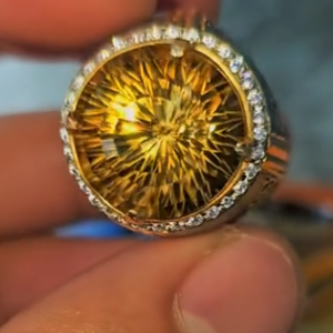Tahi 405 - Nhẫn Nam Sunburst Chiêu Tài Lộc