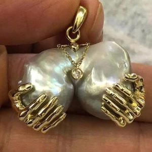 Tahi 311 - Mặt dây ngọc trai hình độc đáo