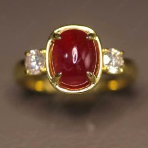 Tahi 412 - Nhẫn nữ đá quý Ruby