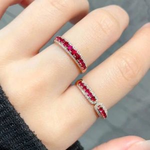 Tahi 424 - Nhẫn nữ Benzel đá Ruby