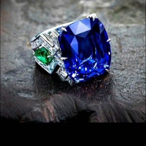 Tahi 501 - Nhẫn nam đá quý lớn Sapphire