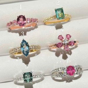 Tahi 436 - Tổng hợp mẫu nhẫn nữ đá nhỏ