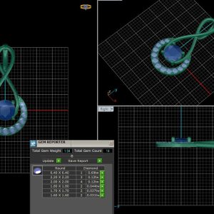Mặt dây chuyền Sapphire - Tahi 7546