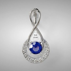 Mặt dây chuyền Sapphire - Tahi 7546