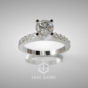 Nhẫn nữ đá quý Kim cương - Tahi 7538