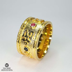 Nhẫn nam đá Sapphire - Tahi 7579