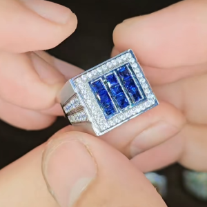 Tahi 557 - Nhẫn nam Sapphire