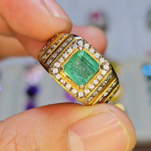 Tahi 545 - Nhẫn Phong Thủy: Viên Ngọc Lục Bảo May Mắn