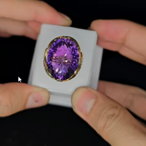 Tahi 544 - Nhẫn nam Đá Tím "Nữ Hoàng"