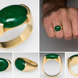 Tahi 441 - Tổng hợp nhẫn nữ Ngọc phỉ thuý/ Ngọc lục bảo