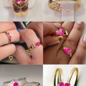 Tahi 447 - Nhẫn nữ đá Ruby size nhỏ