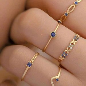 Tahi 448 - Nhẫn nữ đá Sapphire size nhỏ