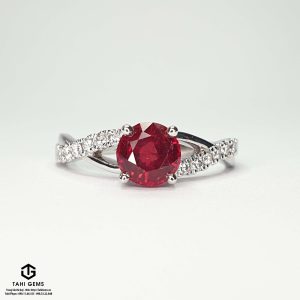 Nhẫn nữ đá Ruby - Tahi 7572
