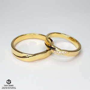 Đôi nhẫn cưới Moissanite - Tahi 7603