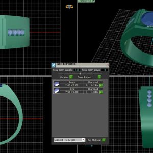 Nhẫn nam đá quý Sapphire - Tahi 7614