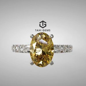 Nhẫn nữ đá quý Sapphire vàng - Tahi 7589