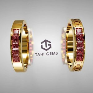 Nhẫn nữ đá quý Ruby - Tahi 7594