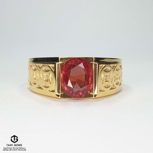 Nhẫn nam Garnet - Tahi 7621